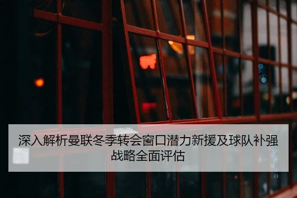 深入解析曼联冬季转会窗口潜力新援及球队补强战略全面评估